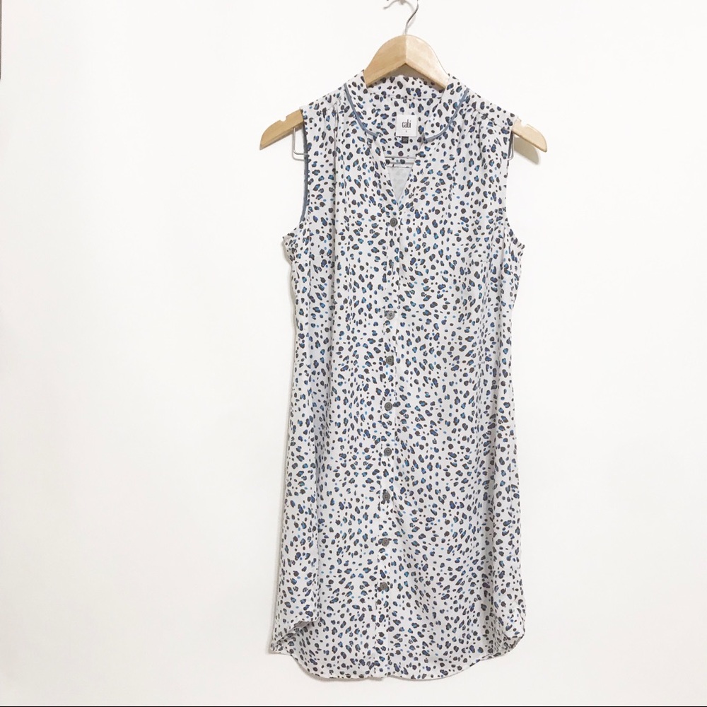 CAbi 5233 Camilla Shirtdress Medium EUC - Picture 2 of 7